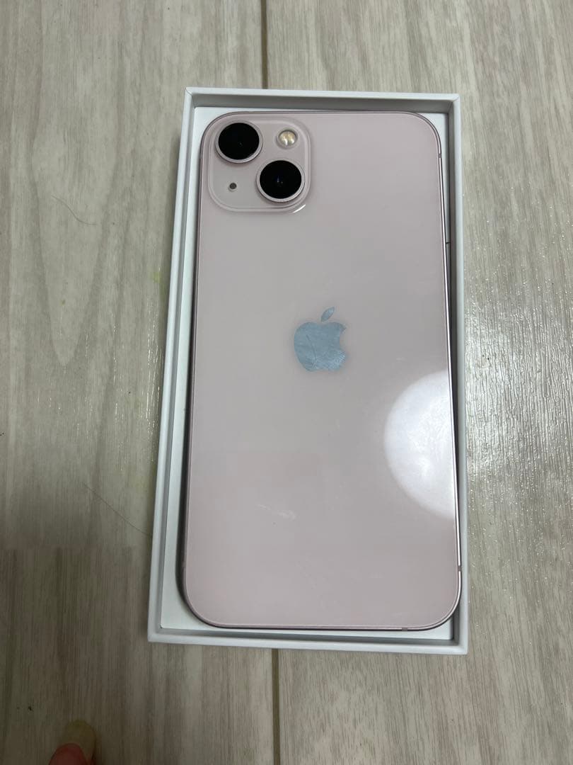 コンピュータ・IT iPhone13 New]SIM-free 13 Dual Sim 128GB 5G blue Hong Kong version MLDY3ZA/A